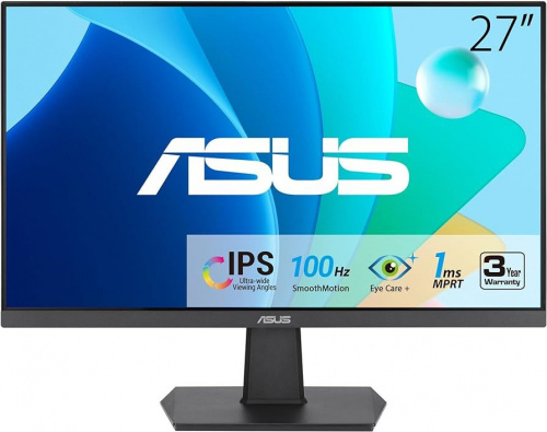 Монитор ASUS 27" VA27EHF IPS 1920x1080 1ms (MPRT) 250cd 100Hz HDMI Black; 90LM0550-B04170 фото 3