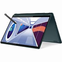 LENOVO Ноутбук Lenovo Yoga 6 13ABR8, 13.3" (1920x1200) IPS/AMD Ryzen 7 7730U/16 ГБ LPDDR4X/1024 ГБ SSD/AMD Radeon Graphics/Windows 11 Home, Бирюзовый (83B20098RK)