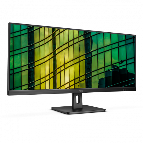 Монитор 34" AOC U34E2M VA, 3440x1440 (21:9), 300кд/м2, 100Hz, 4мс, 178°/178°, Adaptive Sync, HDMI, DisplayPort, черный (U34E2M)