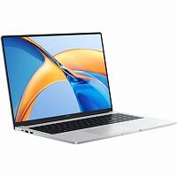 HONOR Ноутбук Honor X16, 16" (1920x1200) IPS/AMD Ryzen 5 7640HS/16 ГБ LPDDR5X/512 ГБ SSD/AMD Radeon Graphics/Без системы, Серебристый (5301AJYF)