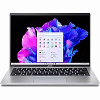 Ноутбук Acer Swift Go SFG14-71-765D, 14" (2880x1800) OLED 90Гц/Intel Core i7-13620H/16ГБ/1ТБ SSD/UHD Graphics/Win 11H, серебристый (NX.KLQCD.002)