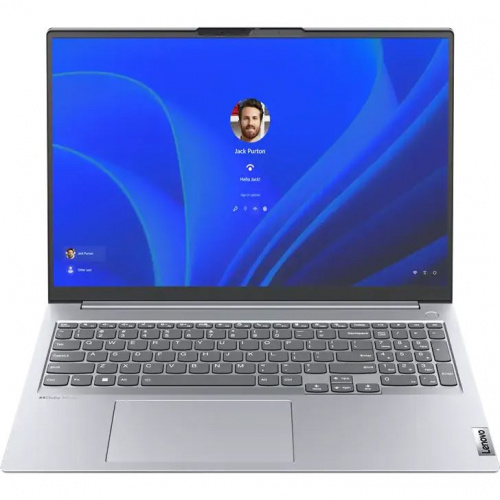 LENOVO Ноутбук Lenovo ThinkBook 16 G4+ IAP, 16" (1920x1200) IPS/Intel Core i5-1235U/16ГБ LPDDR5/512ГБ SSD/Iris Xe Graphics/Без ОС, серый (21CY006PRU)