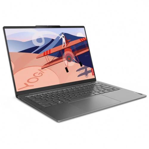 LENOVO Ноутбук Lenovo Yoga Slim 6 14IRH8, 14" (2240x1400) IPS/Intel Core i7-13700H/16 ГБ LPDDR5X/1024 ГБ SSD/Intel Iris Xe Graphics/Windows 11 Home, Серый (83E00055RU) фото 2