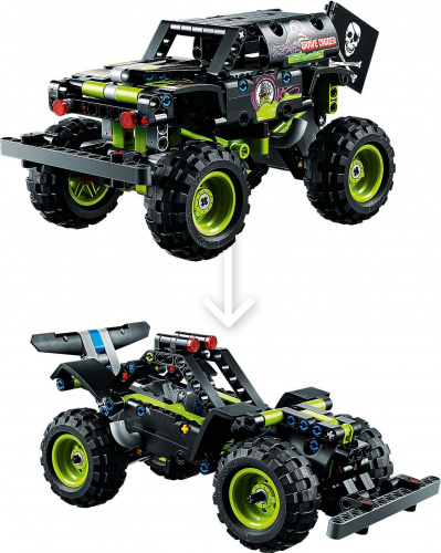 Конструктор LEGO Technic Машина Монстер Джем Grave Digger Monster Jam 42118 фото 7