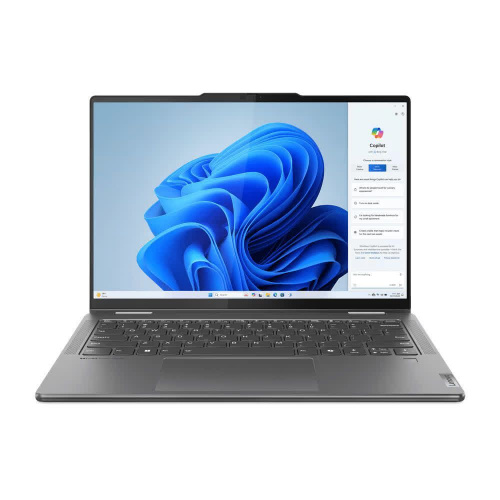 LENOVO Ноутбук Lenovo Yoga 7 2-in-1 14IML9, 14" (1920x1200) IPS/Intel Core Ultra 5 125U/16 ГБ LPDDR5X/1024 ГБ SSD/Intel Graphics/Без системы, Серый (83DJ0097RK)