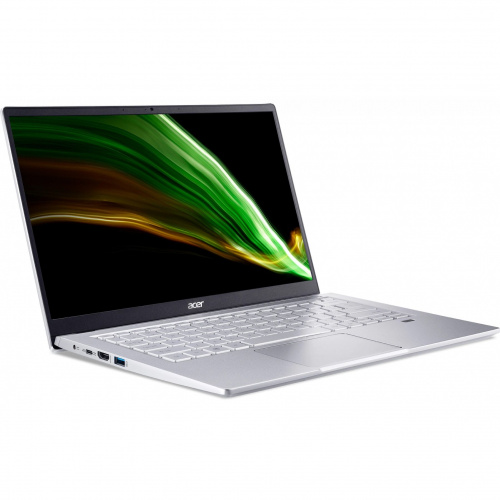 ACER Ноутбук Acer Swift 3 SF314-43-R16V, 14" (1920x1080) IPS/AMD Ryzen 5 5500U/8ГБ DDR4/512ГБ SSD/Radeon Graphics/Без ОС, серебристый [NX.AB1ER.018] фото 2