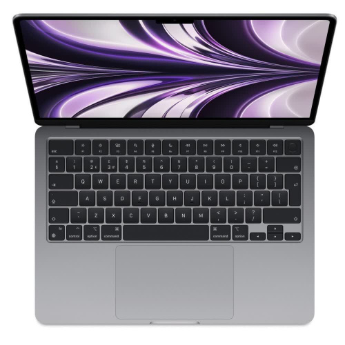 APPLE Ноутбук Apple MacBook Air 13, 13.6" (2560x1664) RETINA/Apple M2 (8C CPU, 10C GPU)/16 ГБ DDR5/512 ГБ SSD/Apple M2/macOS, Серый космос (Z15T000AZ) фото 2