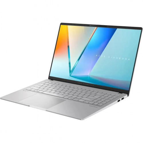 ASUS Ноутбук ASUS Vivobook S 15 OLED S5507QA-MA013W, 15.6" (2880x1620) OLED 120 Гц/Snapdragon X Plus (X1P-42-100)/16 ГБ/1024 ГБ SSD/Qualcomm Adreno/Windows 11 Home, Серебристый (90NB14Q2-M00B40) фото 4