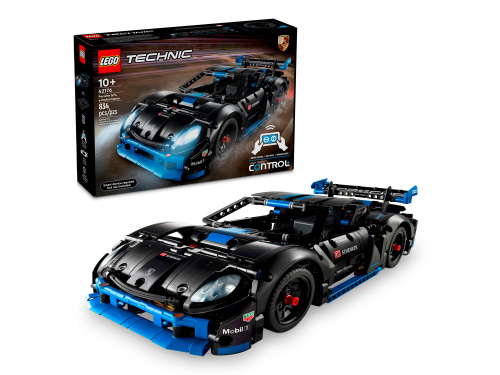 Конструктор LEGO Technic Гоночный автомобиль Porsche GT4 e-Performance 42176 фото 2