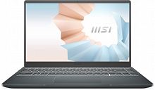 MSI Ноутбук MSI Modern 14 B5M-244XRU, 14", IPS, AMD Ryzen 5 5500U 2.1ГГц, 16ГБ, 512ГБ SSD, AMD Radeon , без операционной системы, темно-серый [9s7-14dl24-244]