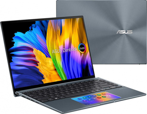 Ноутбук ASUS Zenbook 14X OLED UX5400EA-KN274W 2880x1800, Intel Core i5 1135G7 2.4 ГГц, RAM 8 ГБ, SSD 512 ГБ, Intel Iris Xe Graphics, Windows 11, 90NB0TA3-M002U0, Pine Grey фото 2