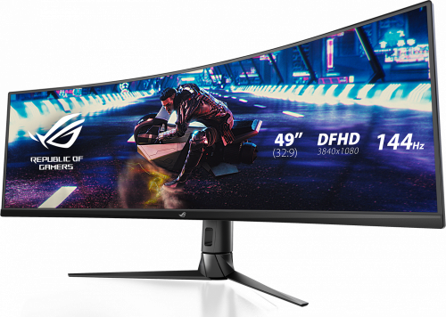 Монитор Asus 49" ROG Strix XG49VQ 3840x1080 VA WLED 144Гц 4ms FreeSync2 HDMI DisplayPort