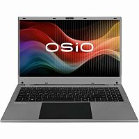 OSiO Ноутбук OSiO FocusLine, 15.6" (1920x1080) IPS/Intel Processor N100/8 ГБ DDR4/512 ГБ SSD/Intel UHD Graphics/Windows 11 Home, Серебристый (B150I-006S)