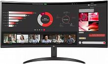 Монитор 34" LG 34WR50QC-B черный