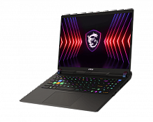 MSI Ноутбук MSI Vector 16 HX A14VGG-283RU, 16" (2560x1600) IPS 240Гц/Intel Core i9-14900HX/16ГБ DDR5/1ТБ SSD/GeForce RTX 4070 8ГБ/Win 11 Home, серый (9S7-15M242-283)