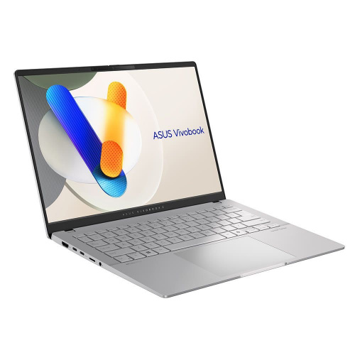 Ноутбук ASUS VivoBook S 14 OLED M5406WA-PP086W, 14" (2880x1800) OLED 120 Гц/AMD Ryzen AI 9 HX 370/32 ГБ LPDDR5X/1024 ГБ SSD/AMD Radeon Graphics/Windows 11 Home, Серебристый (90NB14P1-M004N0) фото 3