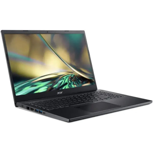 ACER Ноутбук Acer Aspire 7 A715-76G, 15.6" (1920x1080) IPS/Intel Core i5-12450H/16 ГБ DDR4/512 ГБ SSD/NVIDIA GeForce RTX 2050 (4 Гб)/Без системы, Черный (NH.QMYER.002) фото 2