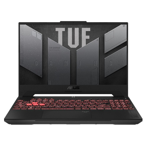 ASUS Ноутбук ASUS TUF Gaming A15 FA507NU-LP141, 15.6" FullHD (1920x1080) IPS 144 Гц/AMD Ryzen 5 7535HS 3.3 ГГц, 6 ядер/16 ГБ DDR5 4800 МГц/512 ГБ SSD/NVIDIA GeForce RTX 4050 6 ГБ/Без операционной системы, серый (90NR0EB5-M00FN0)