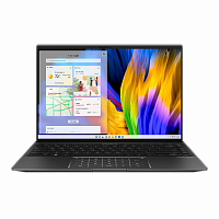 ASUS Ноутбук ASUS Zenbook 14X OLED UM5401QA-L7256, 14" (2880x1800) OLED 90Гц/AMD Ryzen 7 5800H/16ГБ LPDDR4X/1ТБ SSD/Radeon Graphics/Без ОС, черный [90NB0UR5-M00FZ0]