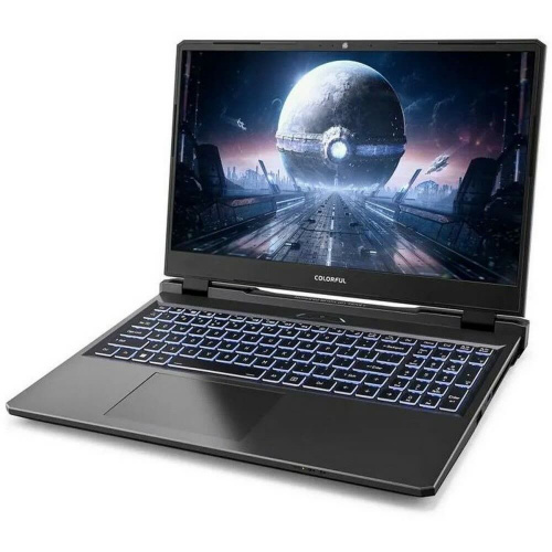 Colorful Ноутбук Colorful EVOL P15 24-HF76B16512E-G-RUA-KA, 15.6" (1920x1080) IPS 144 Гц/Intel Core i7-12650HX/16 ГБ DDR5/512 ГБ SSD/NVIDIA GeForce RTX 4060 для ноутбуков (6 Гб)/Без системы, Серый (A10205400057) фото 2