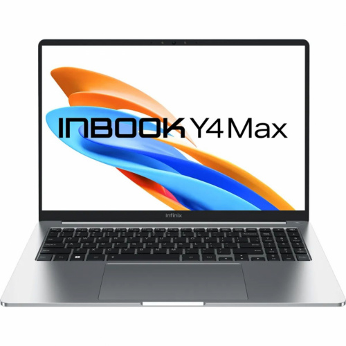 INFINIX Ноутбук Infinix Inbook Y4 Max YL613, 16" (1920x1200) IPS/Intel Core i5-1335U/16ГБ LPDDR4X/512ГБ SSD/Iris Xe Graphics/Без ОС, серебристый (71008301773)