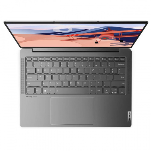 LENOVO Ноутбук Lenovo Yoga Slim 6 14APU8, 14" (1920x1200) OLED/AMD Ryzen 5 7540U/16 ГБ LPDDR5/512 ГБ SSD/AMD Radeon Graphics/Windows 11 Home, Серый (82X3000MRK) фото 3