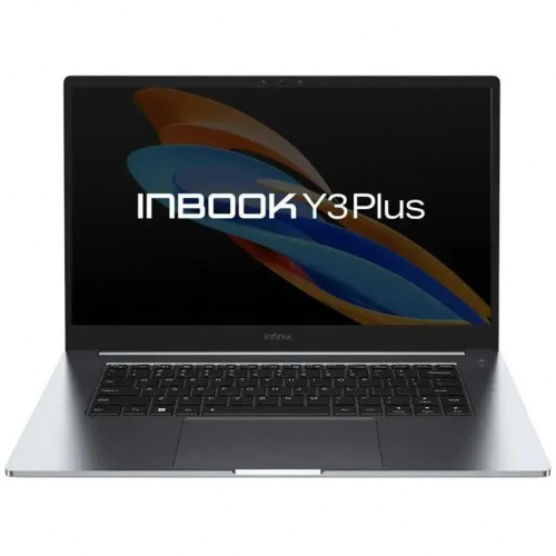 INFINIX Ноутбук Infinix Inbook Y3 PLUS YL512, 15.6" (1920x1080) IPS/Intel Core i5-1235U/16 ГБ LPDDR4X/512 ГБ SSD/Intel Iris Xe Graphics/Windows 11 Home, Серый (71008301721) фото 2