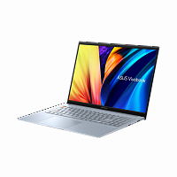 ASUS Ноутбук ASUS VivoBook S M5602QA-KV104W, 16" (2560x1600) IPS 120Гц/AMD Ryzen 5 5600H/16ГБ DDR4/512ГБ SSD/Radeon Graphics/Windows 11 Home, серебристый [90NB0XW3-M00450]