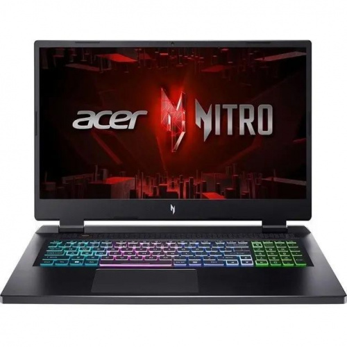 ACER Ноутбук Acer Nitro 17 AN17-51-716G, 17.3" (2560x1440) IPS 165 Гц/Intel Core i7-13700H/16ГБ DDR5/1ТБ SSD/GeForce RTX 4050 6ГБ/Без ОС, черный (NH.QK5CD.001)