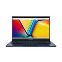 Ноутбук ASUS Vivobook 14 X1404VA-EB416W, 14" (1920x1080) IPS/Intel Core i5-1335U/8 ГБ DDR4/512 ГБ SSD/Intel Iris Xe Graphics/Windows 11 Home, Синий (90NB10I1-M00D70)