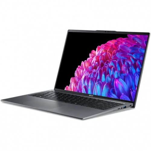 ACER Ноутбук Acer SWIFT GO SFG16-72-790F, 16" (2560x1600) IPS/Intel Core Ultra 7 155H/16 ГБ DDR5/1024 ГБ SSD/Intel Arc Graphics/Windows 11 Home, Черный (NX.KUBCD.001) фото 4