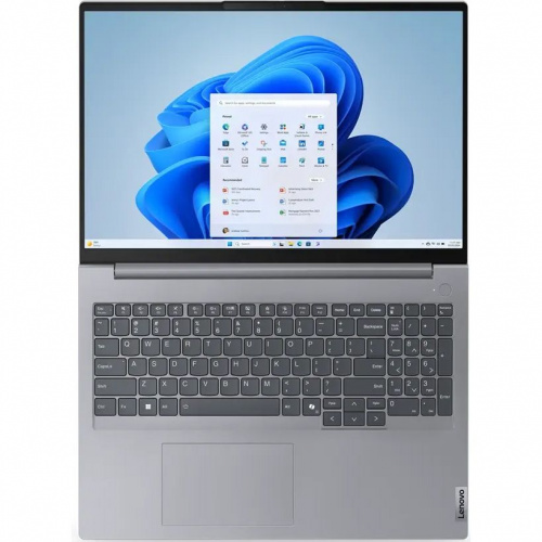 LENOVO Ноутбук Lenovo ThinkBook 16 G7 IML, 16" (1920x1200) IPS/Intel Core Ultra 5 125U/16 ГБ DDR5/512 ГБ SSD/Intel Graphics/Без системы, Серый (21MSA062RU) фото 2