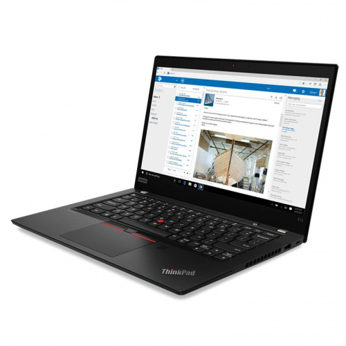 LENOVO Ноутбук Lenovo ThinkPad X13 G1, 13.3" (1920x1080) IPS/Intel Core i5-10210U/8ГБ DDR4/512ГБ SSD/UHD Graphics/Без ОС/Английская клавиатура, черный [20T3A1AJCD] фото 3