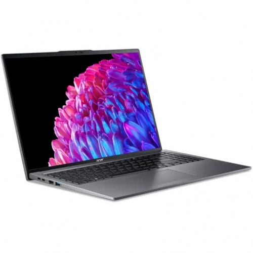 ACER Ноутбук Acer Swift Go 16 SFG16-72-709R, 16" (3200x2000) OLED/Intel Core Ultra 7 155H/16 ГБ DDR5/1024 ГБ SSD/Intel Arc Graphics/Windows 11 Home, Черный (NX.KSHCD.002) фото 2