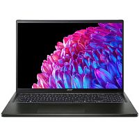 ACER Ноутбук Acer Swift Edge SFE16-44-R2RD, 16" (3200x2000) OLED 120 Гц/AMD Ryzen 7 8840U/16 ГБ DDR5/1024 ГБ SSD/AMD Radeon Graphics/Windows 11 Home, Черный (NX.KTDCD.002)