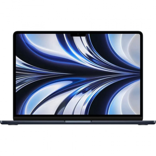 APPLE Ноутбук Apple MacBook Air A2681, 13.6" (2560x1664) Retina IPS/Apple M2/8ГБ/256ГБ SSD/M2 8-core GPU/MacOS/Английская клавиатура, полночный (MLY33LL/A)