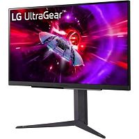 Монитор LG 27" UltraGear 27GR83Q-B черный IPS LED 16:9 HDMI матовая HAS Piv 1000:1 400cd 178гр/178гр 2560x1440 240Hz G-Sync FreeSync Premium DP 2K USB 6.2кг