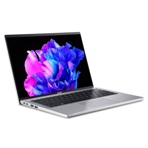 ACER Ноутбук Acer Swift Go SFG14-71-57SJ, 14" (2880x1800) OLED 90Гц/Intel Core i5-13420H/16ГБ LPDDR5/1ТБ SSD/UHD Graphics/Без ОС, серебристый (NX.KLQCD.005) фото 2