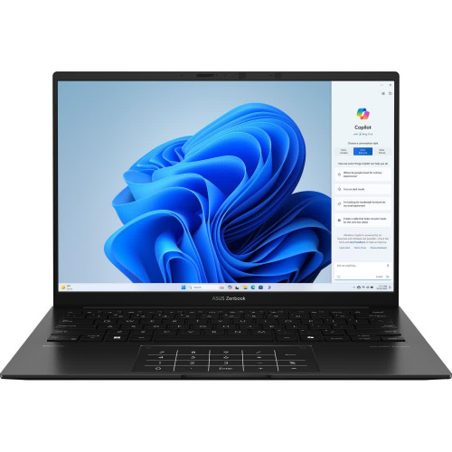 ASUS Ноутбук ASUS Vivobook UM3406HA-QD119, 14" (1920x1200) OLED/AMD Ryzen 7 8840HS/16 ГБ DDR5/1024 ГБ SSD/AMD Radeon Graphics/Без системы, Черный (90NB1271-M007D0)