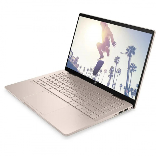 HP Ноутбук HP Pavilion x360 14-ek2003ci, 14" (1920x1080) IPS/Intel Core 5 120U/16 ГБ DDR4/512 ГБ SSD/Intel Graphics/Без системы, Розовый (A1AA0EA) фото 5