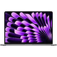 APPLE Ноутбук Apple MacBook Air 15, 15.3" (2880x1864) RETINA/Apple M3 (8 CPU, 10 GPU)/16 ГБ DDR5/256 ГБ SSD/macOS, Серый космос (Z1BP000BH)