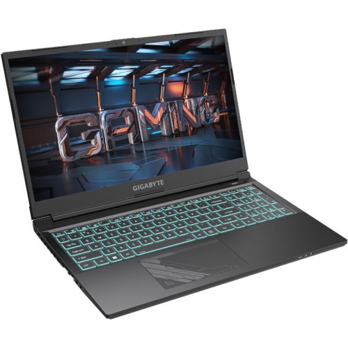 GIGABYTE Ноутбук Gigabyte G5 2023, 15.6" FHD IPS 144Гц/Intel Core i7-13620H/16ГБ DDR5/512ГБ SSD/GeForce RTX 4050 6ГБ/Win 11 Home, черный (MF5-H2KZ353SH) фото 2