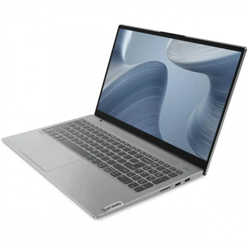 LENOVO Ноутбук Lenovo IdeaPad 5 15IAL7, 15.6" (1920x1080) IPS/Intel Core i5-1235U/16 ГБ DDR4/512 ГБ SSD/NVIDIA GeForce MX550 (2 Гб)/Без системы, Серый (82SF00K7PS) фото 2