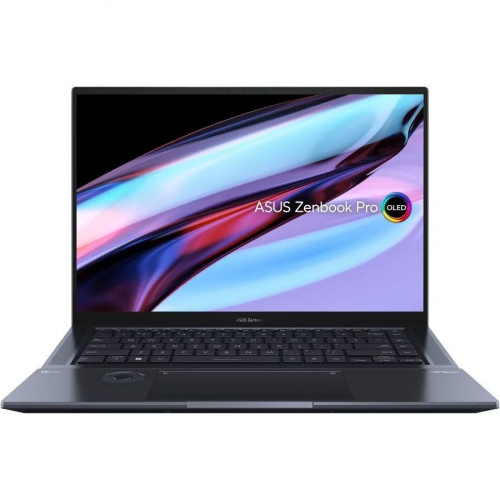 ASUS Ноутбук ASUS Zenbook Pro 16X OLED UX7602VI-MY073X, 16" (3200x2000) OLED 120Гц сенсорный/Intel Core i9-13900H/32ГБ DDR5/2ТБ SSD/GeForce RTX 4070 8ГБ/Windows 11 Pro, черный (90NB10K1-M00430)