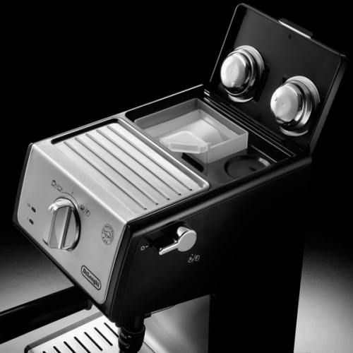 Кофеварка рожковая De'Longhi ECP 35.31, черный/серебристый фото 10