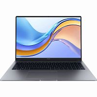 HONOR Ноутбук Honor MagicBook X16 2024 BRN-F5851C, 16" (1920x1200) IPS/Intel Core i5-12450H/8ГБ LPDDR4X/512ГБ SSD/UHD Graphics/Без ОС, серый (5301AHHP)