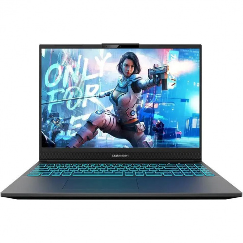 MAIBENBEN Ноутбук MAIBENBEN X-Treme Typhoon X16A, 16" (2560x1600) IPS 240 Гц/Intel Core i7-13620H/16 ГБ DDR5/512 ГБ SSD/NVIDIA GeForce RTX 4060 для ноутбуков (8 Гб)/Linux, Черный (X16A-i73646FQSLGRE0)