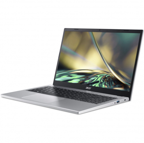 ACER Ноутбук Acer Aspire 3 A315-24P-R1LL, 15.6" (1920x1080) IPS/AMD Ryzen 5 7520U/16ГБ LPDDR5/512ГБ SSD/Radeon Graphics/Без ОС, серебристый (NX.KDEER.00G) фото 4