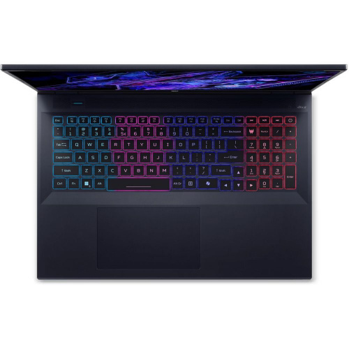 ACER Ноутбук Acer Predator Triton PTN16-51-988U, 18" (2560x1600) IPS 240 Гц/Intel Core i9-14900HX/32 ГБ DDR5/1024 ГБ SSD/NVIDIA GeForce RTX 4070 для ноутбуков (8 Гб)/Windows 11 Home, Черный (NH.QNQCD.003) фото 3