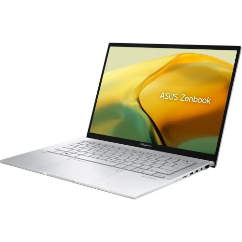 ASUS Ноутбук ASUS Zenbook 14 OLED UX3402VA-KM748, 14" (2880x1800) OLED 90 Гц/Intel Core i7-13700H/16 ГБ LPDDR5/1024 ГБ SSD/Intel Iris Xe Graphics/Без системы, Серебристый (90NB10G6-M015R0) фото 5